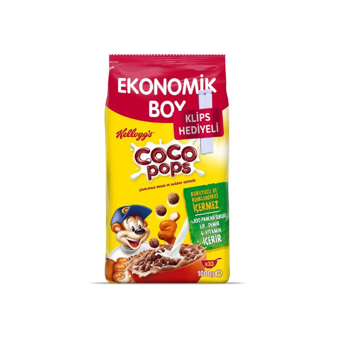 Kellogg's Coco Pops Tahıl Topları 1 kg