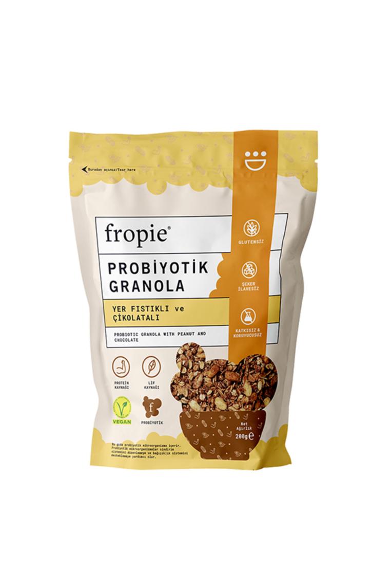 Probiyotik Granola - Yer Fıstığı & Çikolata 200 gr