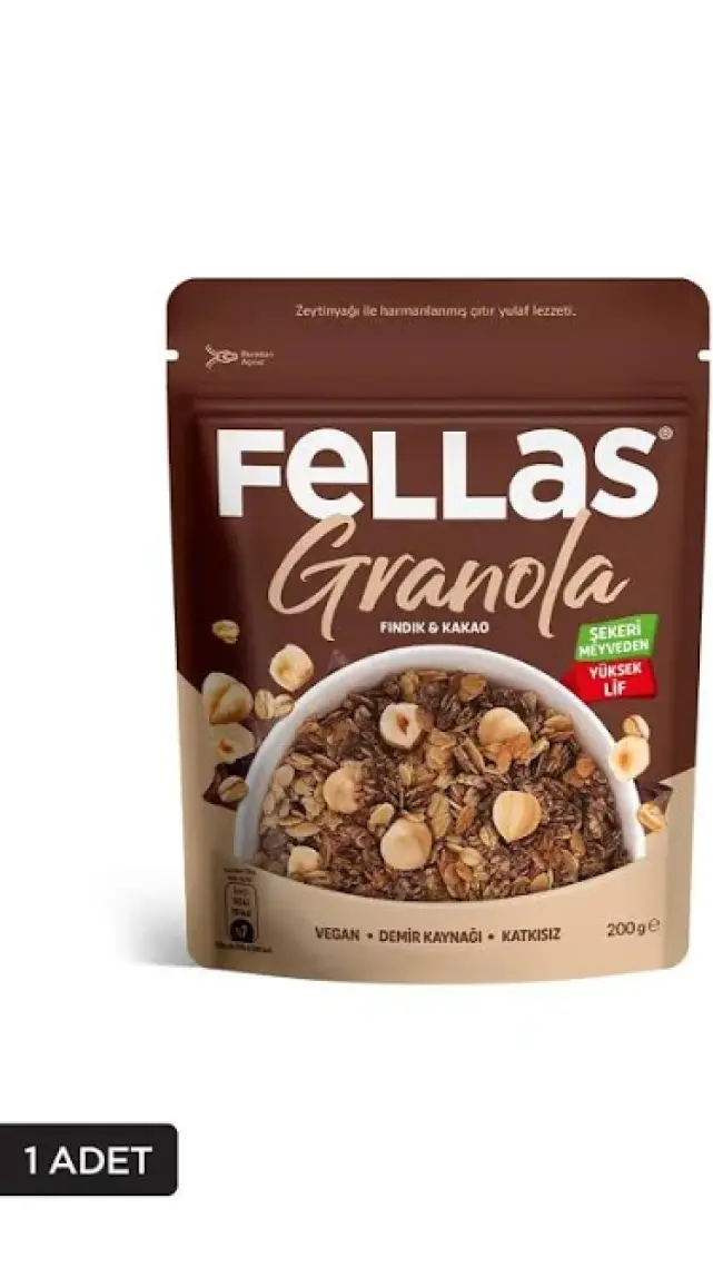 Fellas Granola - Fındık & Kakao (200g)
