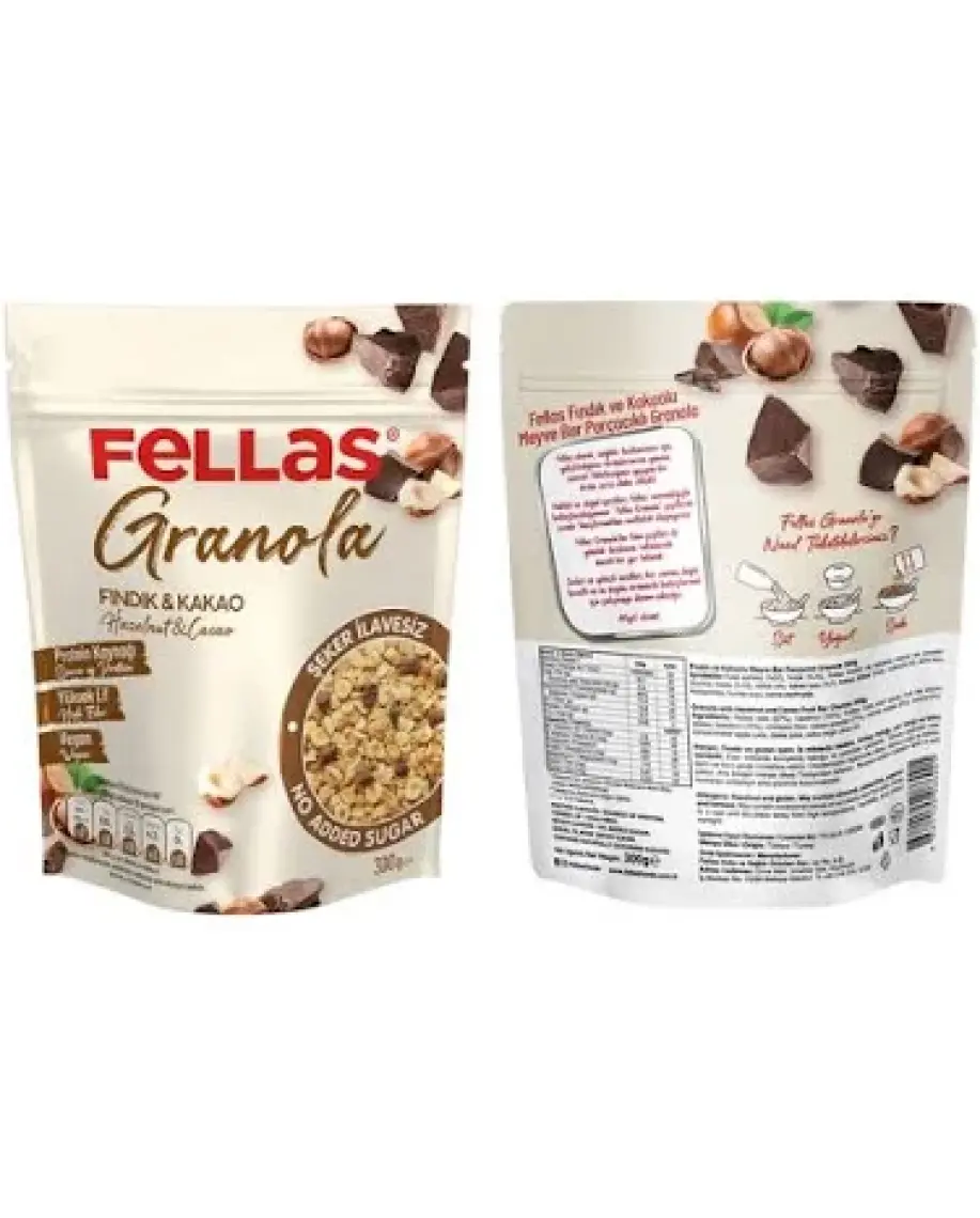 Fellas Granola - Fındık & Kakao (200g)