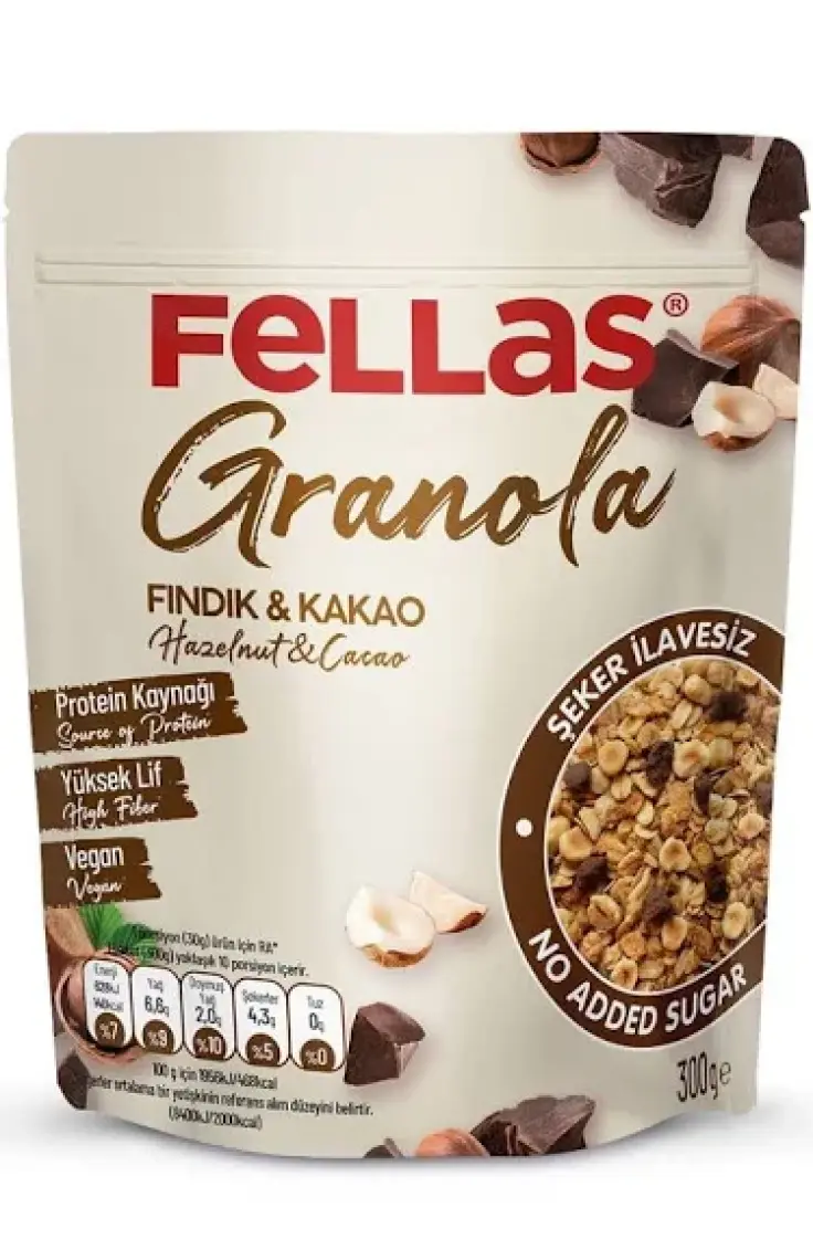 Fellas Granola - Fındık & Kakao (200g)