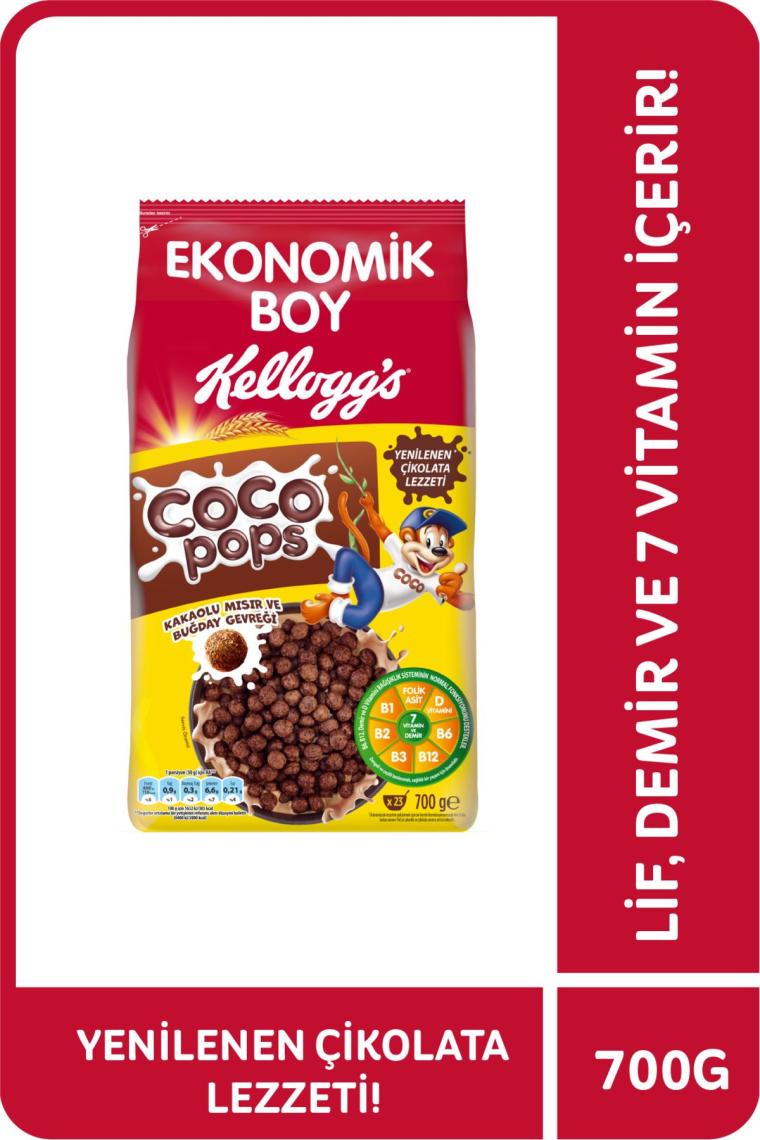 Kellogg's Coco Pops Mısır Gevreği 700 gr