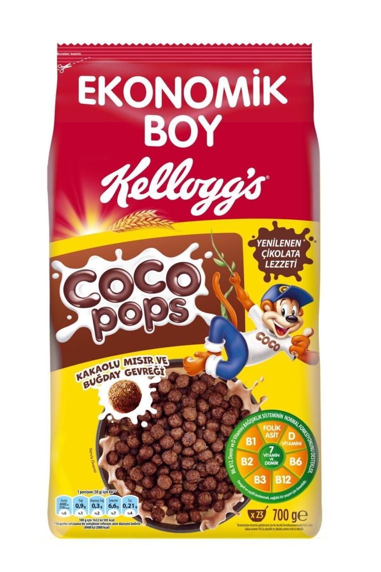 Kellogg's Coco Pops Mısır Gevreği 700 gr