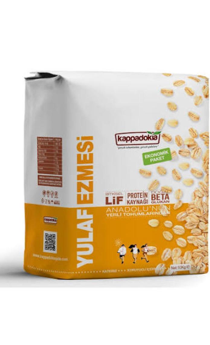 Kappadokia Katkısız Yulaf Ezmesi 10 kg