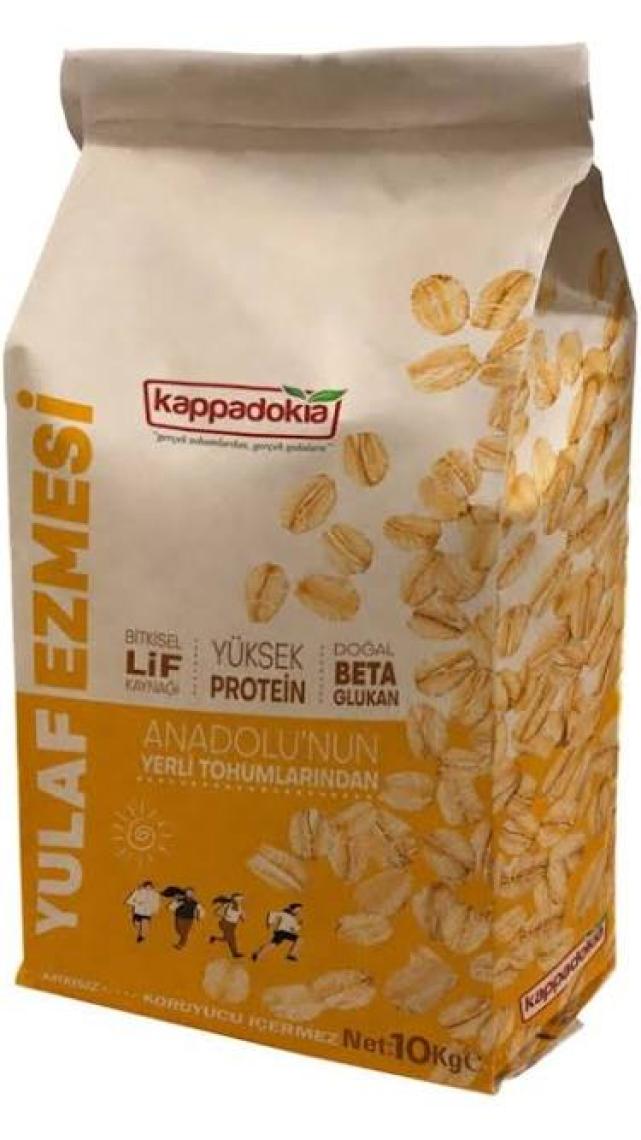 Kappadokia Katkısız Yulaf Ezmesi 10 kg