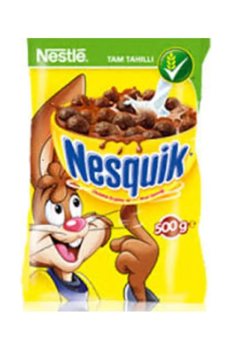 Nestle Nesquik Kakaolu Buğday ve Mısır Gevreği 450 Gr.