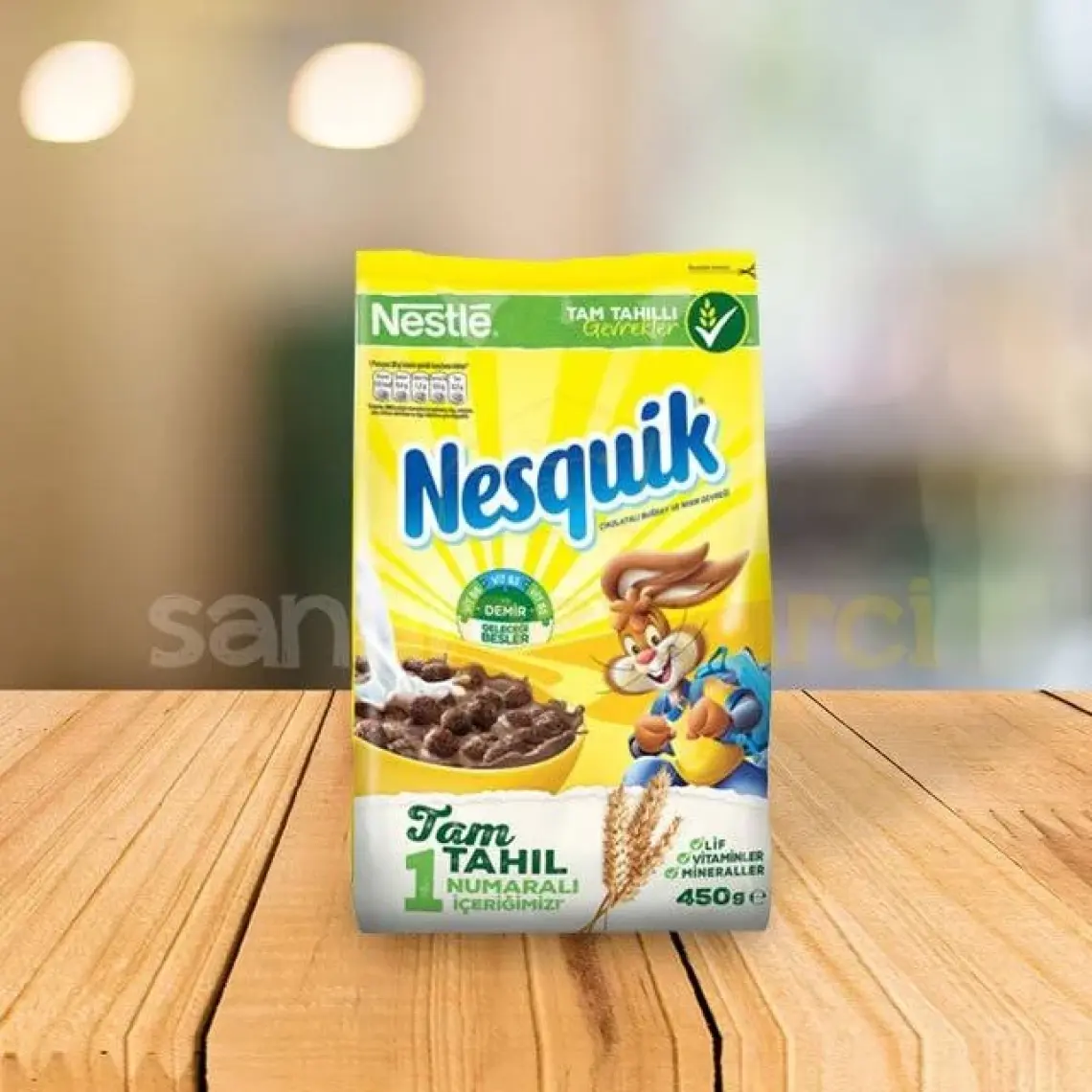 Nestle Nesquik Kakaolu Buğday ve Mısır Gevreği 450 Gr.