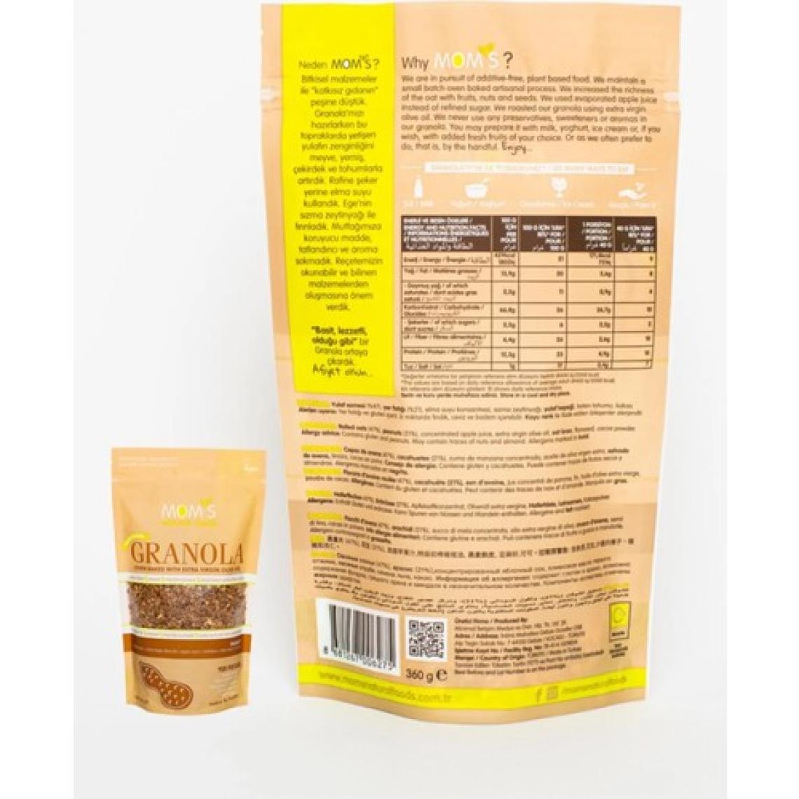 Mom's Natural Foods 5'Lİ MİX GRANOLA