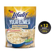 Lifalif Yulaf Ezmesi İnce Öğütülmüş 350 g x 12 Adet