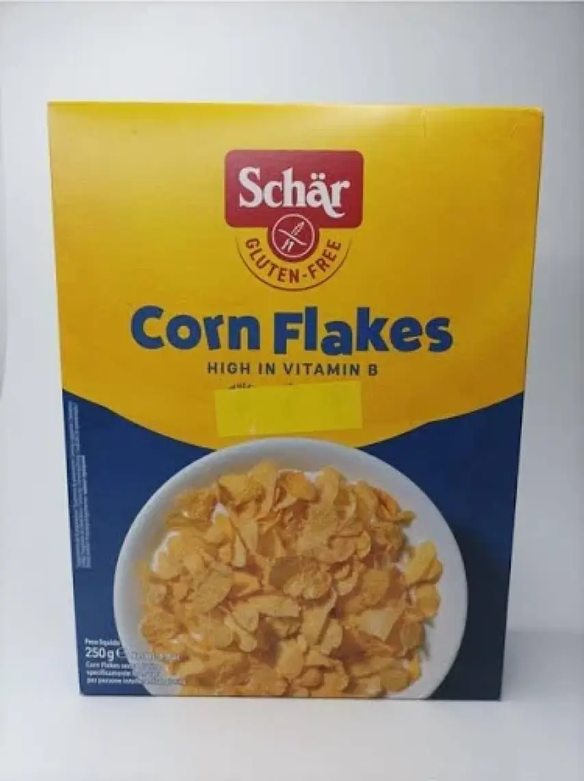 Gluten Free Glutensiz Corn Flakes Mısır Gevreği 250 gr Hollanda Menşeili