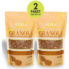 Mom's Natural Foods 2'li Yer Fıstıklı Granola 360 G