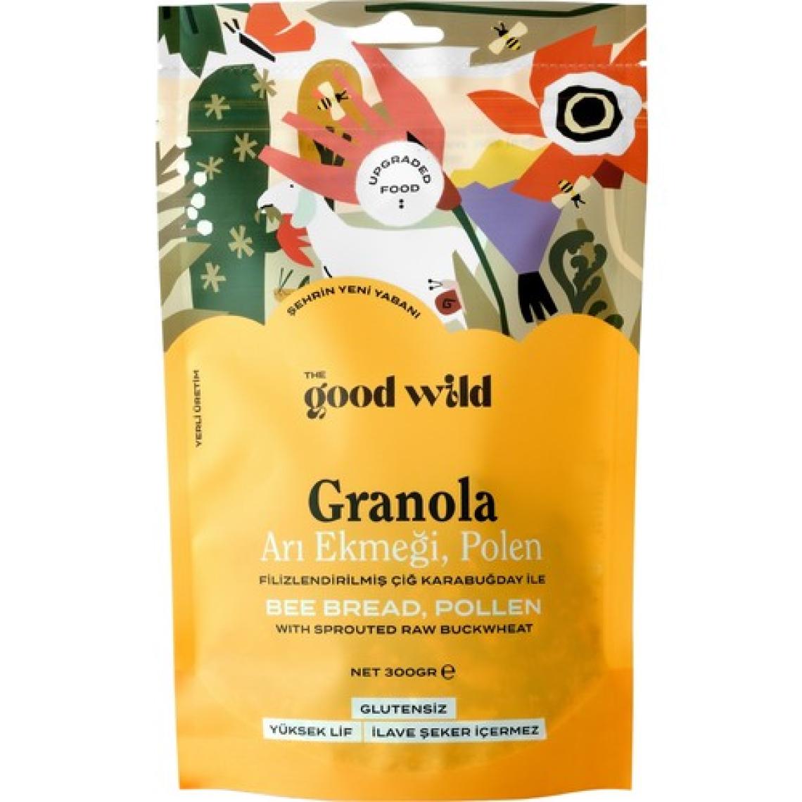 The Good Wild Glütensiz, İlave Şekersiz Granola 3'lü Avantaj Paketi