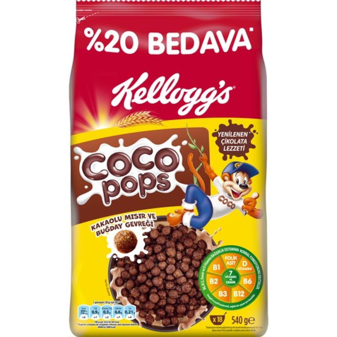 Kellogg's Coco Pops Topları 540 gr