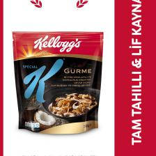 Special K Gurme Bitter Çikolatalı & Hindistan Cevizi Dilimli Kahvaltılık Gevrek 300 Gr,%46 Yulaf