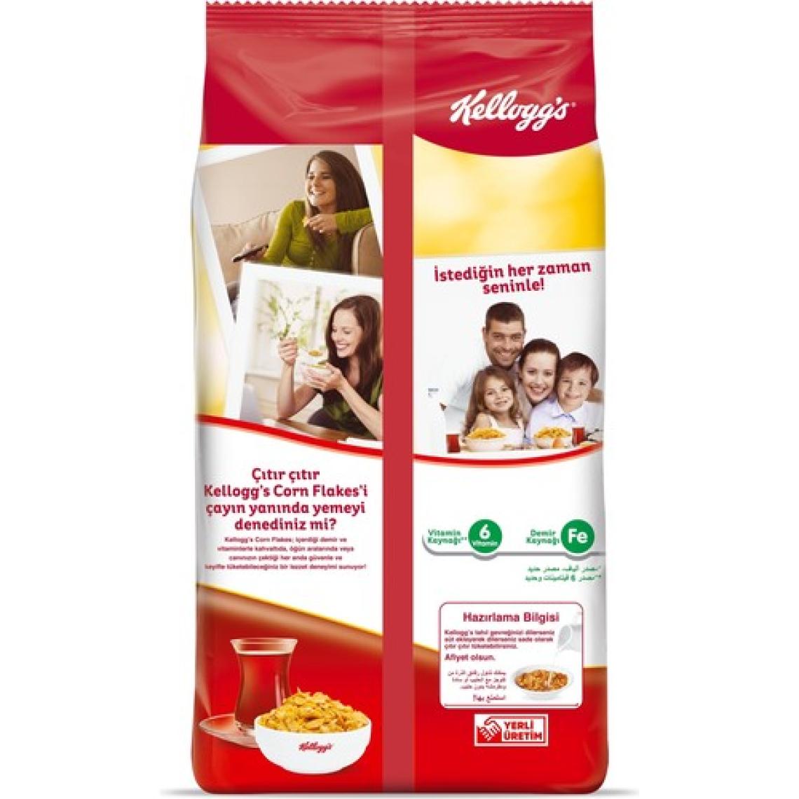 Kellogg's Corn Flakes 650 gr Kahvaltılık Gevrek