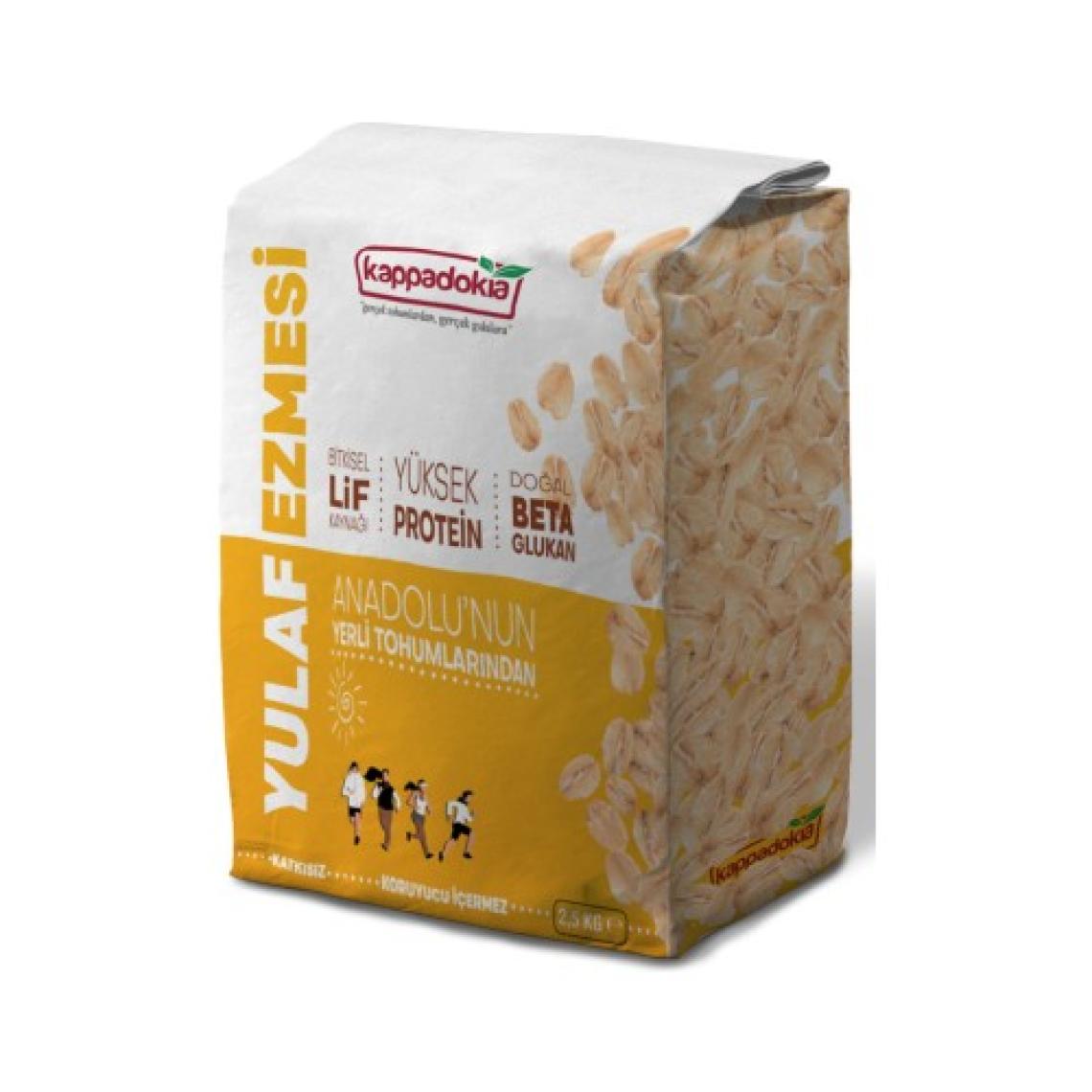 Kappadokia Katkısız Yulaf Ezmesi 2.5 kg