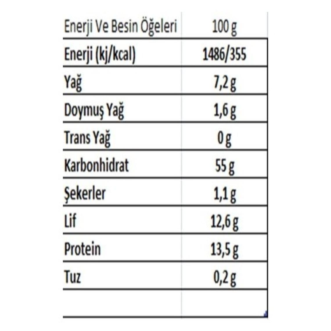 Kappadokia Yulaf Ezmesi 1 kg