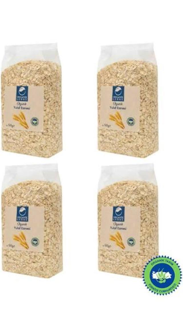 Organik Gurme 4'lü Yulaf Ezmesi 500 gr