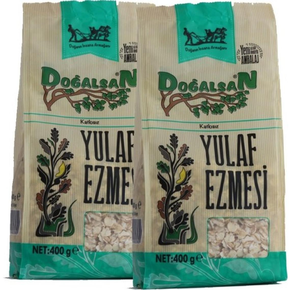 Doğalsan Katkısız Yulaf Ezmesi 400 gr x 2'li