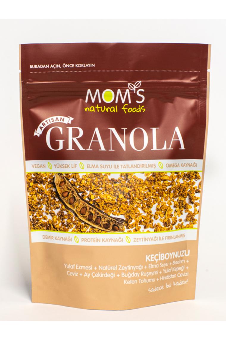 Mom's Natural Foods Keçiboynuzu Granola 200 gr