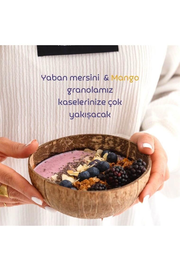 Glutensiz Yaban Mersini Mango Granola 250gr