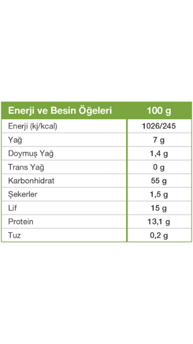 Kappadokia Yulaf Kepeği 1 kg