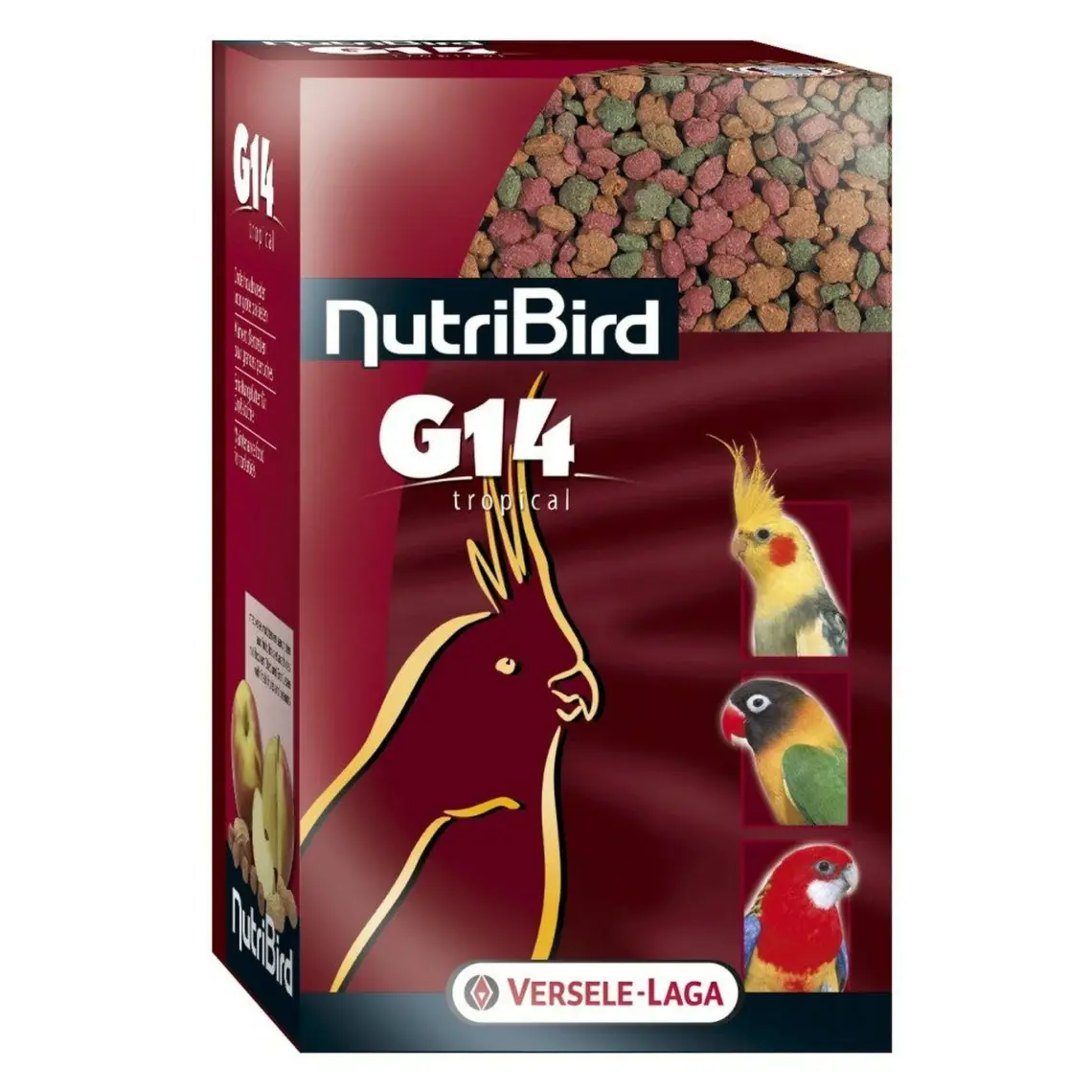 Versele Laga Nutribird G14 Tropikal Pelet Paraket Yemi 1 Kg