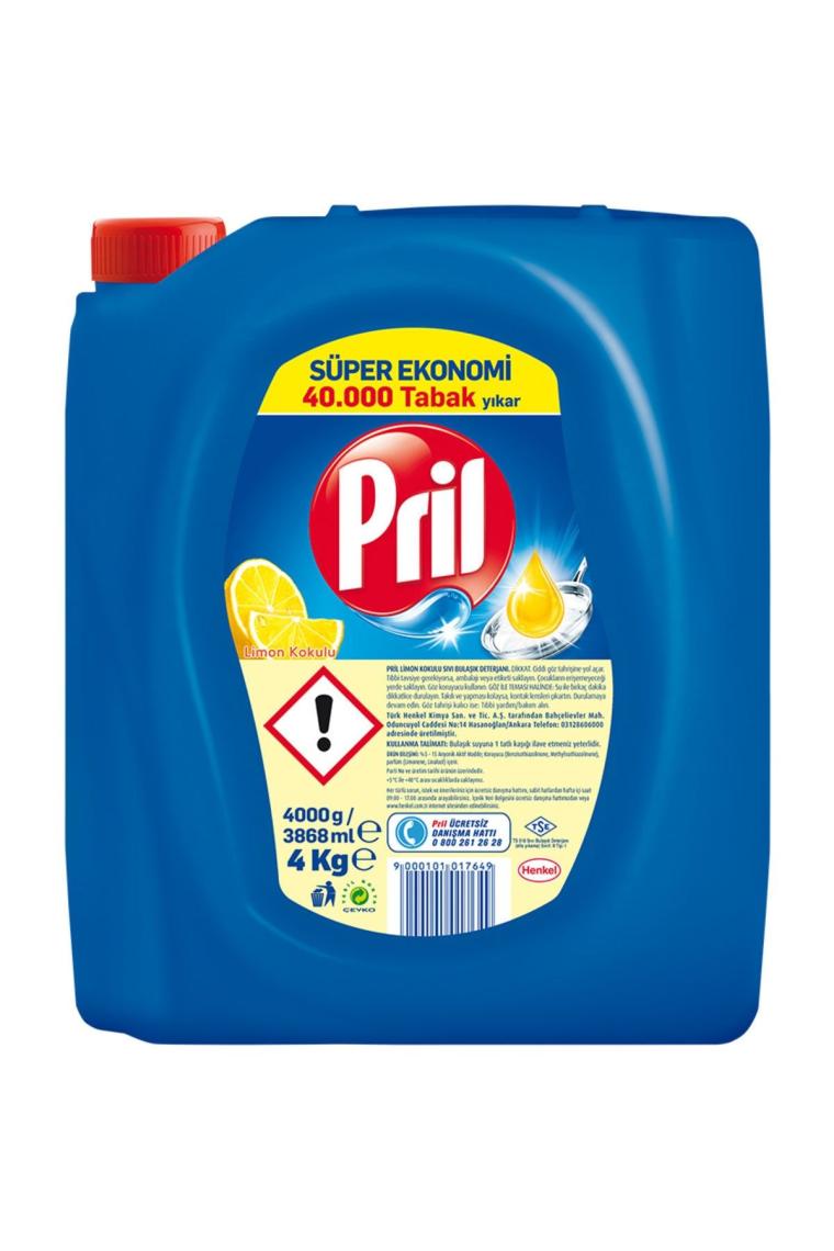 Pril 4 kg Bulaşık Deterjanı