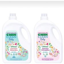 Green Clean Baby Bitkisel Çamaşır Deterjanı  ve Yumuşatıcı Lavanta Yağlı 2750 ml