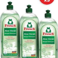 Frosch Bulaşık Losyonu Aloeveralı 750 ml x 3 Adet