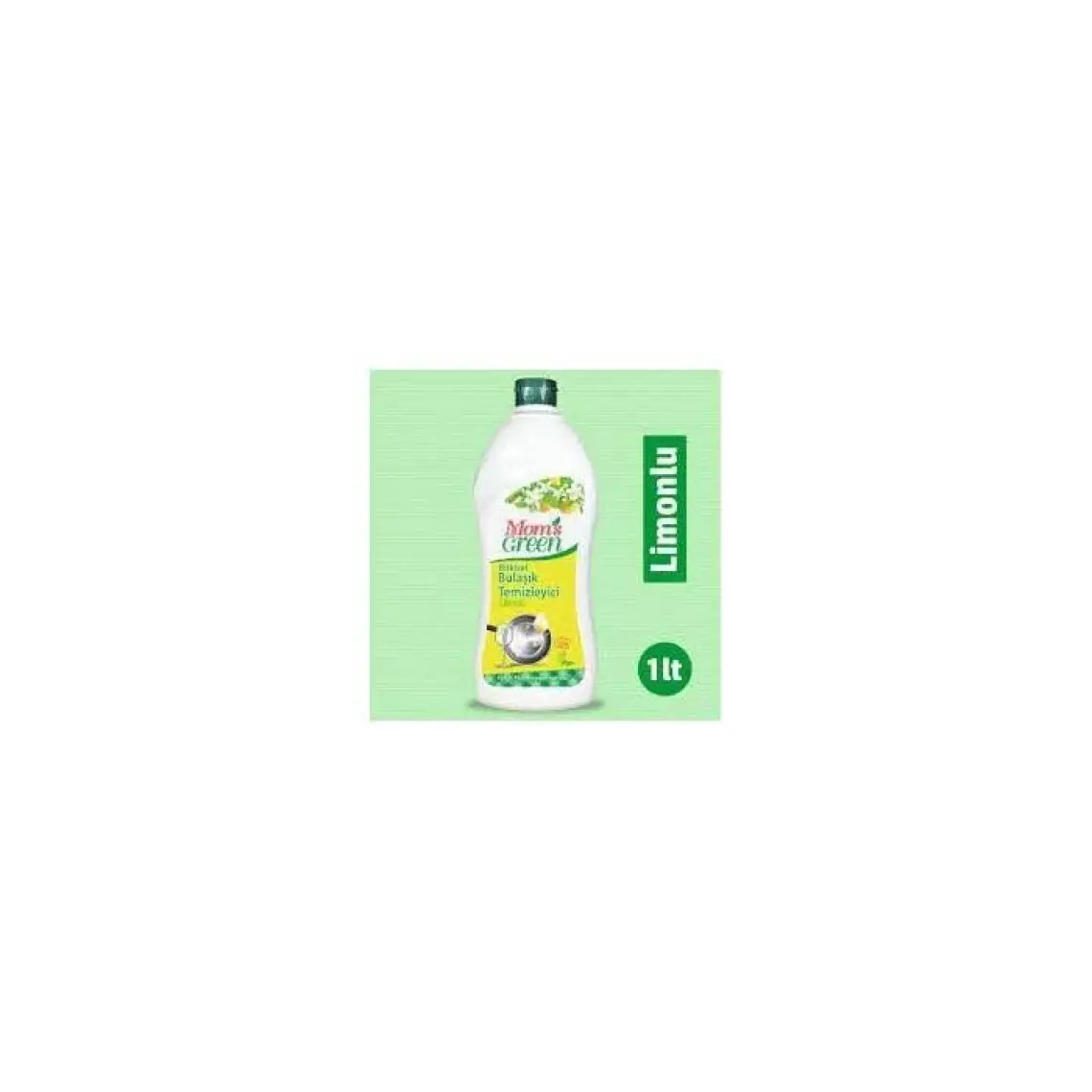 Mom's Green Bitkisel Elde Bulaşık Yıkama Temizleyici 750 ml- Limonlu