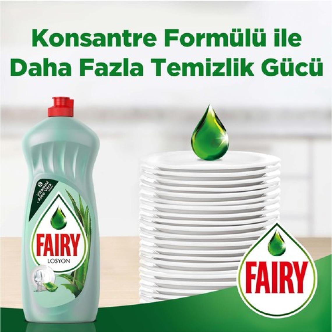 Fairy Losyon E Vitamini & Aloe Vera Kokulu 750 ml Sıvı Bulaşık Deterjanı