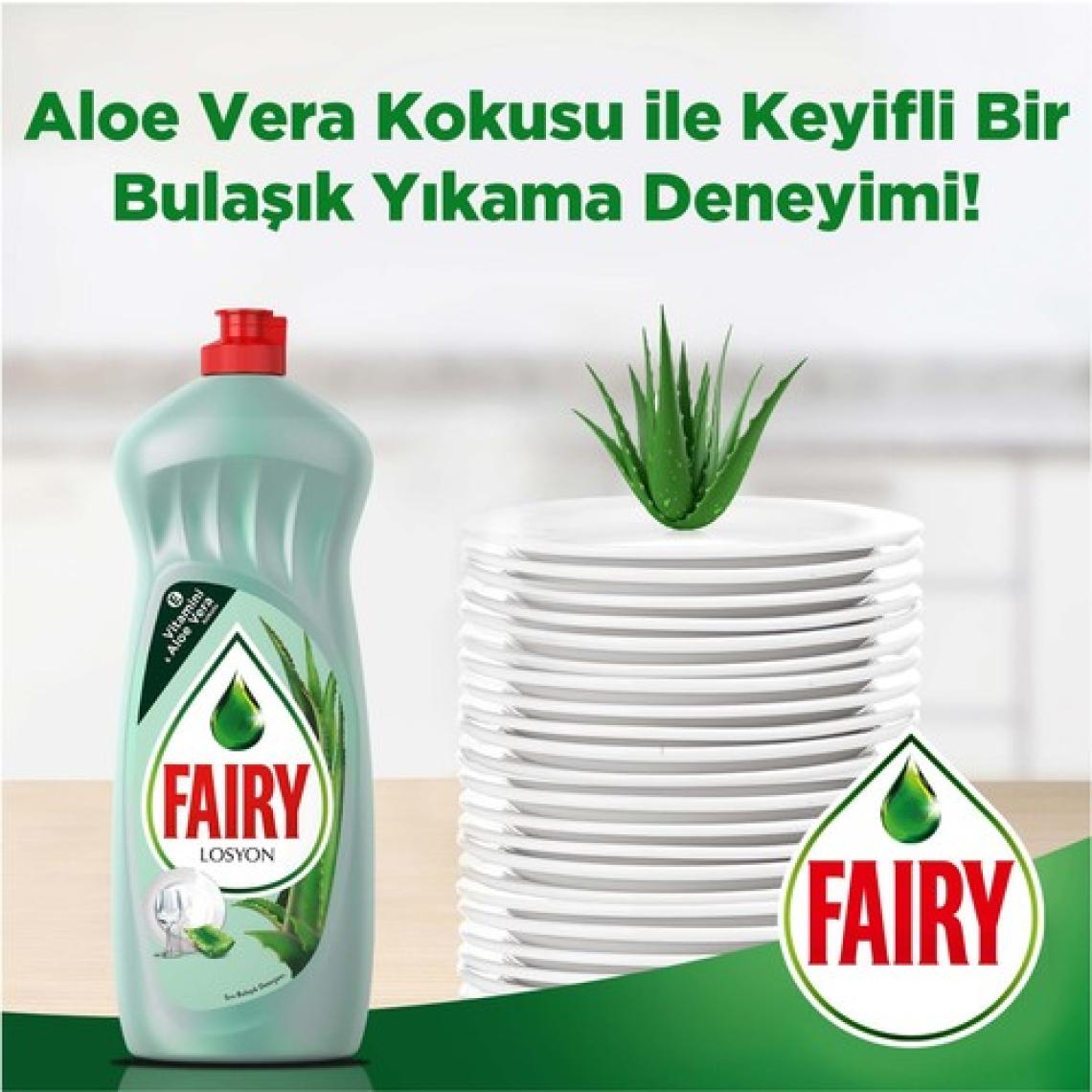 Fairy Losyon E Vitamini & Aloe Vera Kokulu 750 ml Sıvı Bulaşık Deterjanı