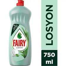 Fairy Losyon E Vitamini & Aloe Vera Kokulu 750 ml Sıvı Bulaşık Deterjanı