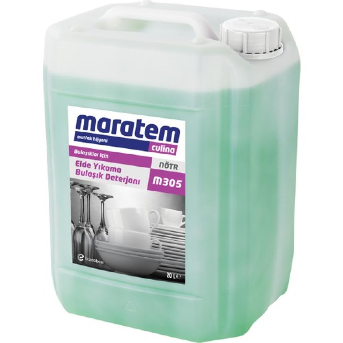 Maratem M305 Elde Yıkama Bulaşık Deterjanı 20lt