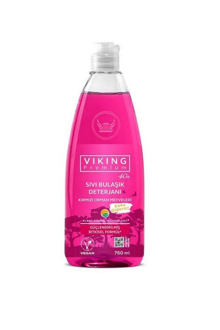 Viking Premium Kırmızı Orman Meyveleri Sıvı Bulaşık Deterjanı 750 ml