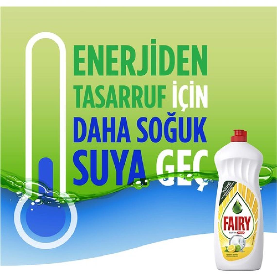Fairy Temiz & Ferah Sıvı Bulaşık Deterjanı 650 ml Nar Kokulu