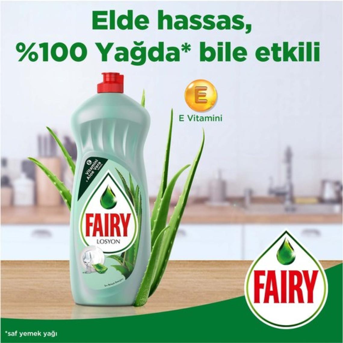 Fairy Losyon Sıvı Bulaşık Deterjanı 750 ml Aloe Vera Kokulu