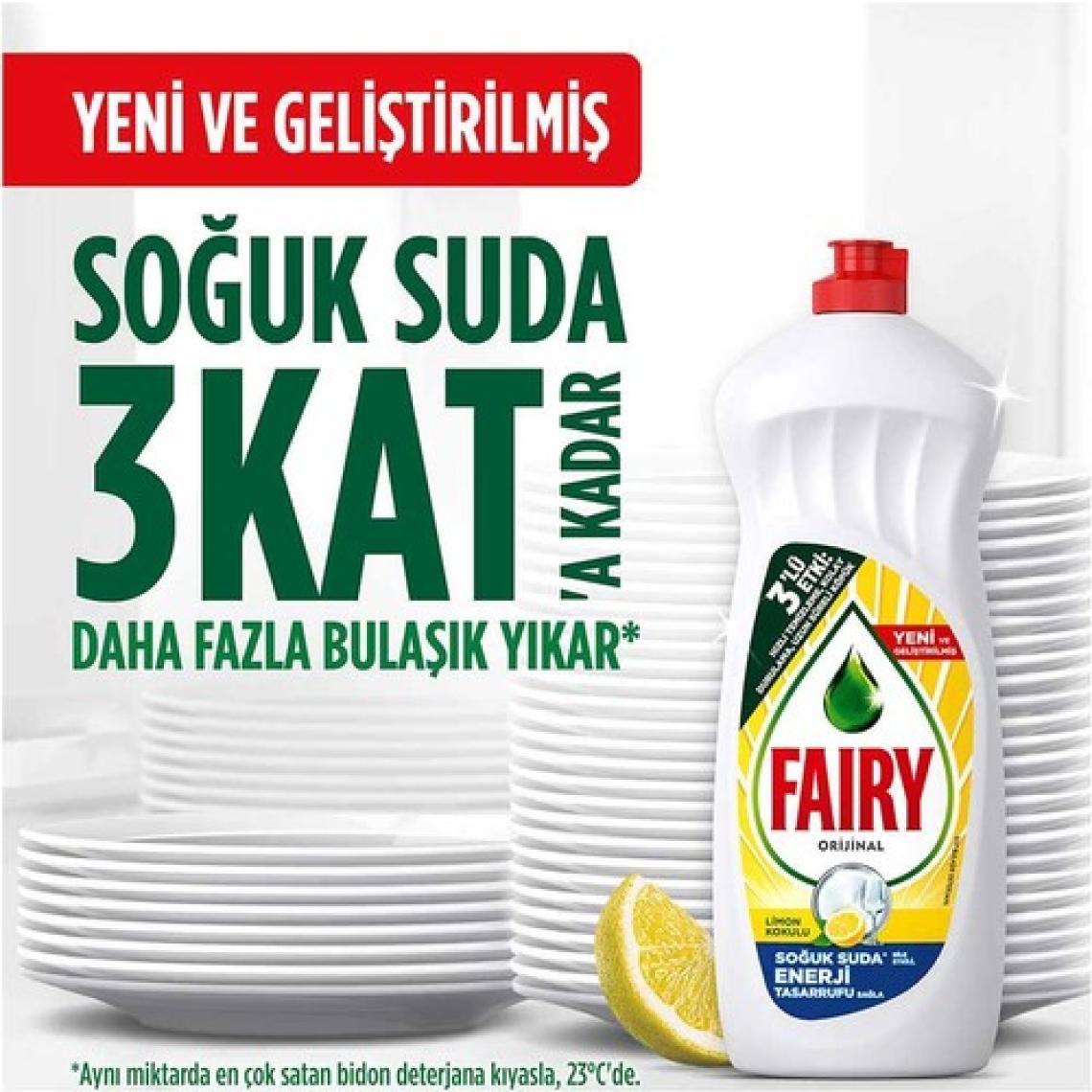 Fairy Limon 650 ml Sıvı Bulaşık Deterjanı