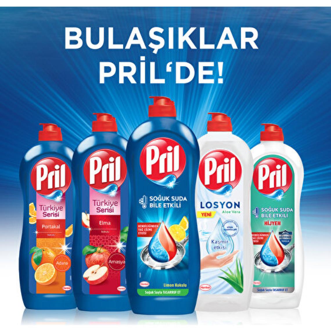 Pril Power Limon Sıvı Bulaşık Deterjanı 1350 gr/1306 ml