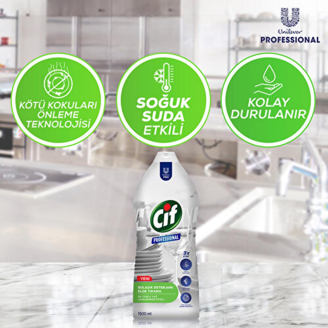 Cif U-pro Bulaşık Deterjanı 1500ml