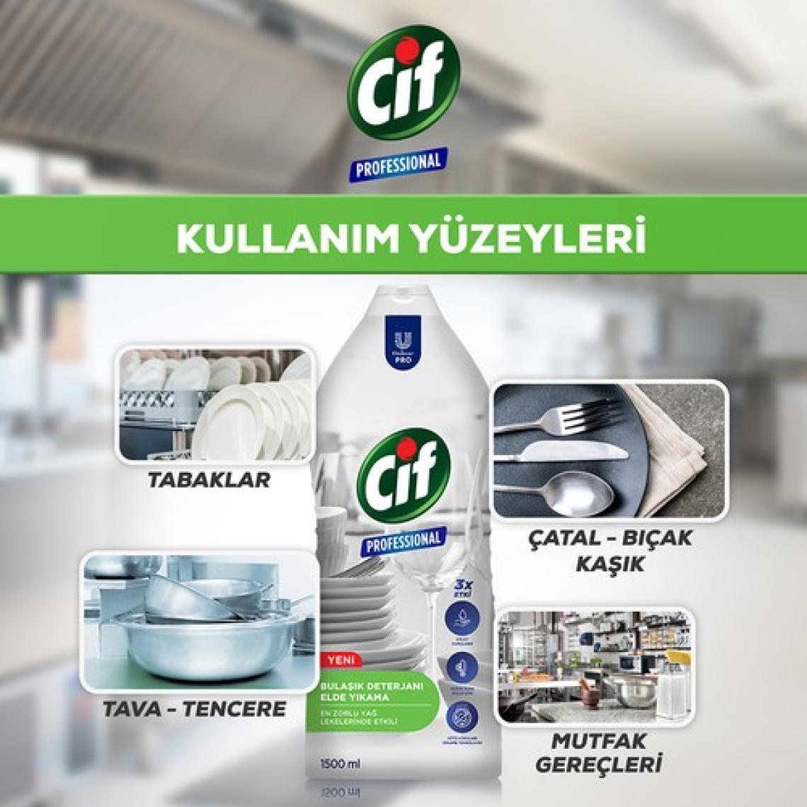 Cif U-pro Bulaşık Deterjanı 1500ml
