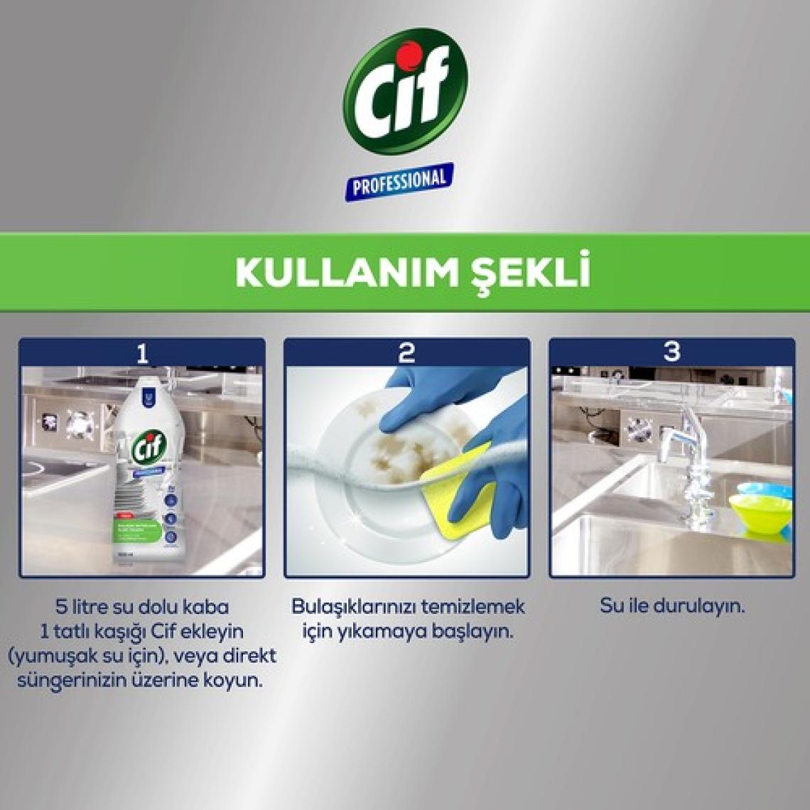 Cif U-pro Bulaşık Deterjanı 1500ml
