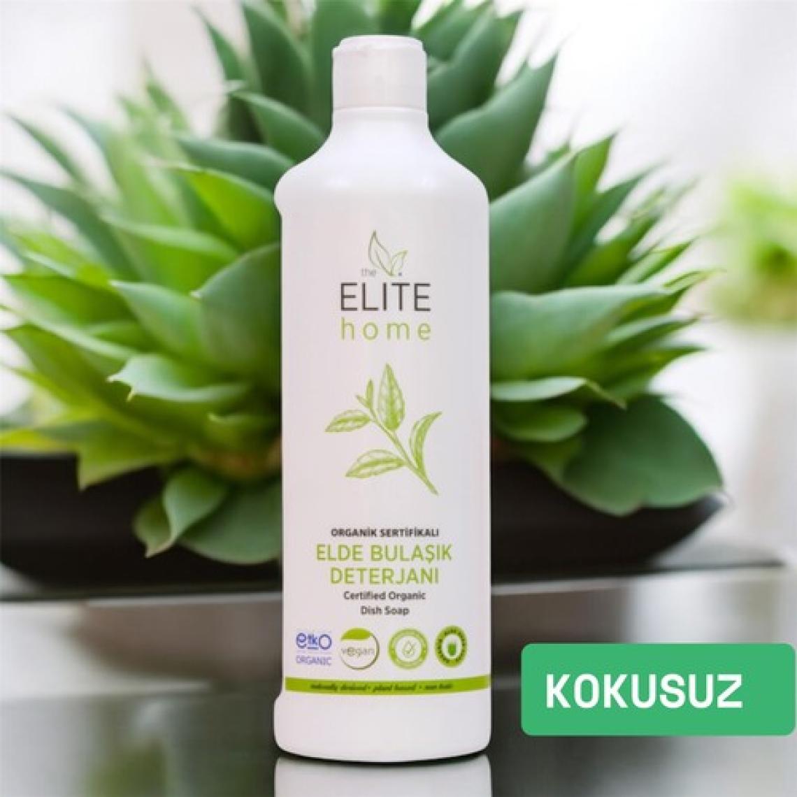 The Elite Home Organik ve Vegan Sertifikalı  Elde Bulaşık Deterjanı 750 ml Kokusuz