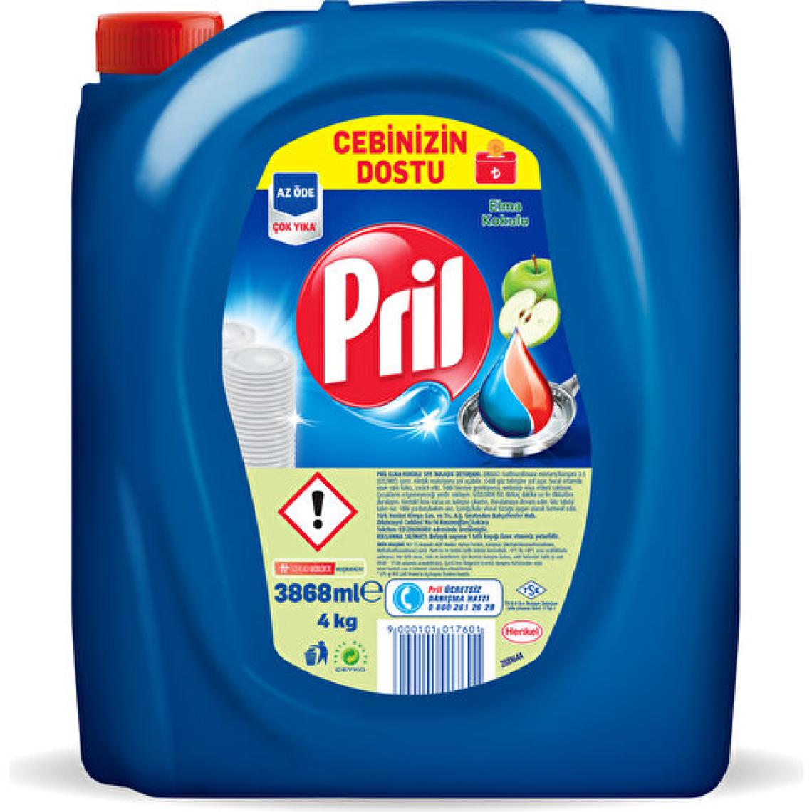 Pril Elma Klasik 4 kg Sıvı Bulaşık Deterjanı