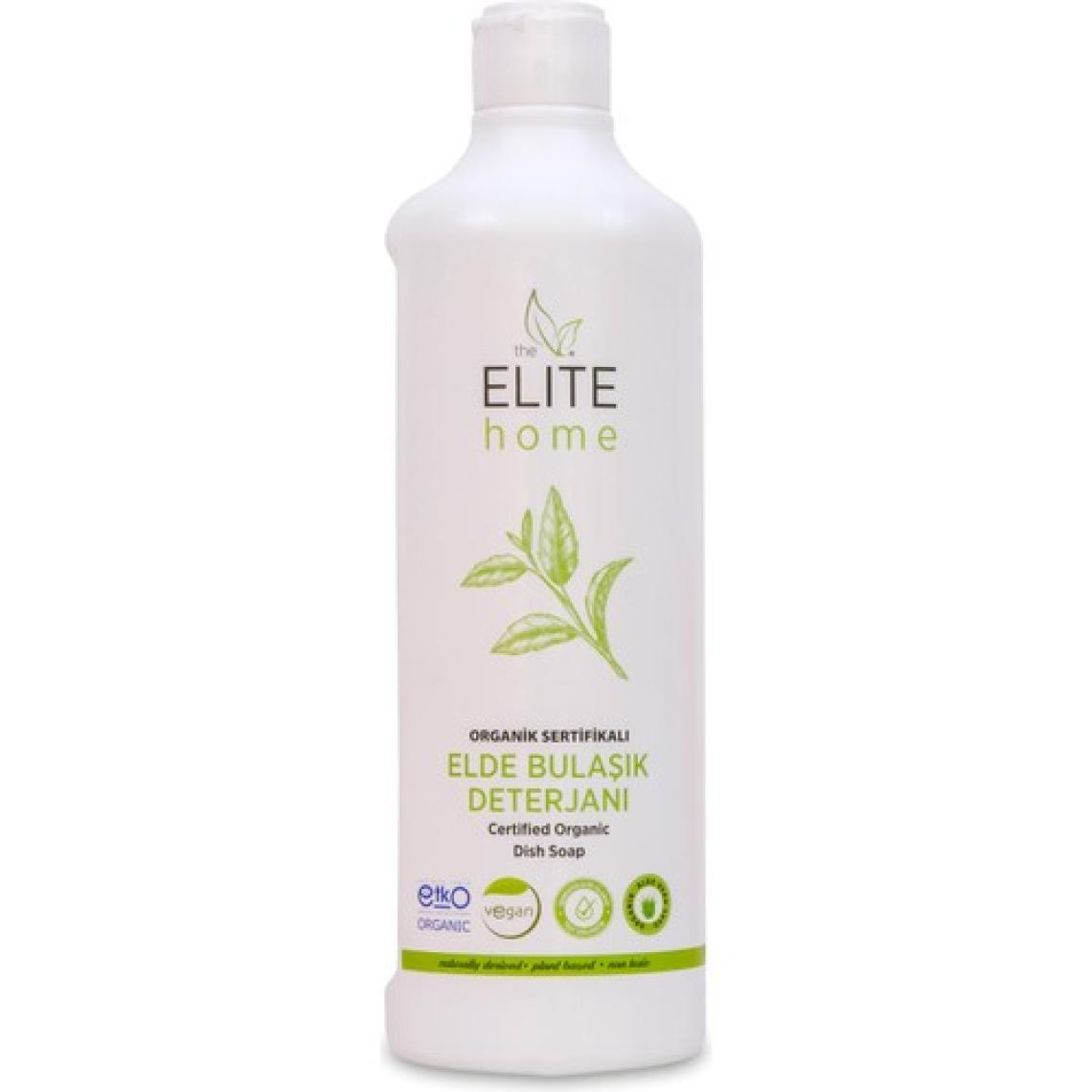 The Elite Home Organik Sertifikalı Elde Bulaşık Deterjanı 750 ml,portakal
