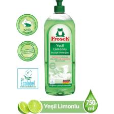 Frosch Yeşil Limonlu 750 ml Sıvı Bulaşık Deterjanı