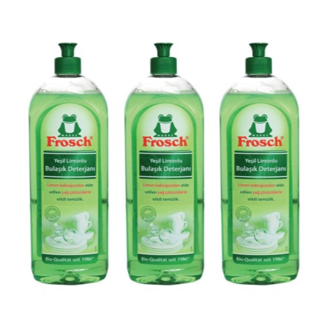 Frosch Bulaşık Deterjanı Limonlu 750 ml 3 Adet