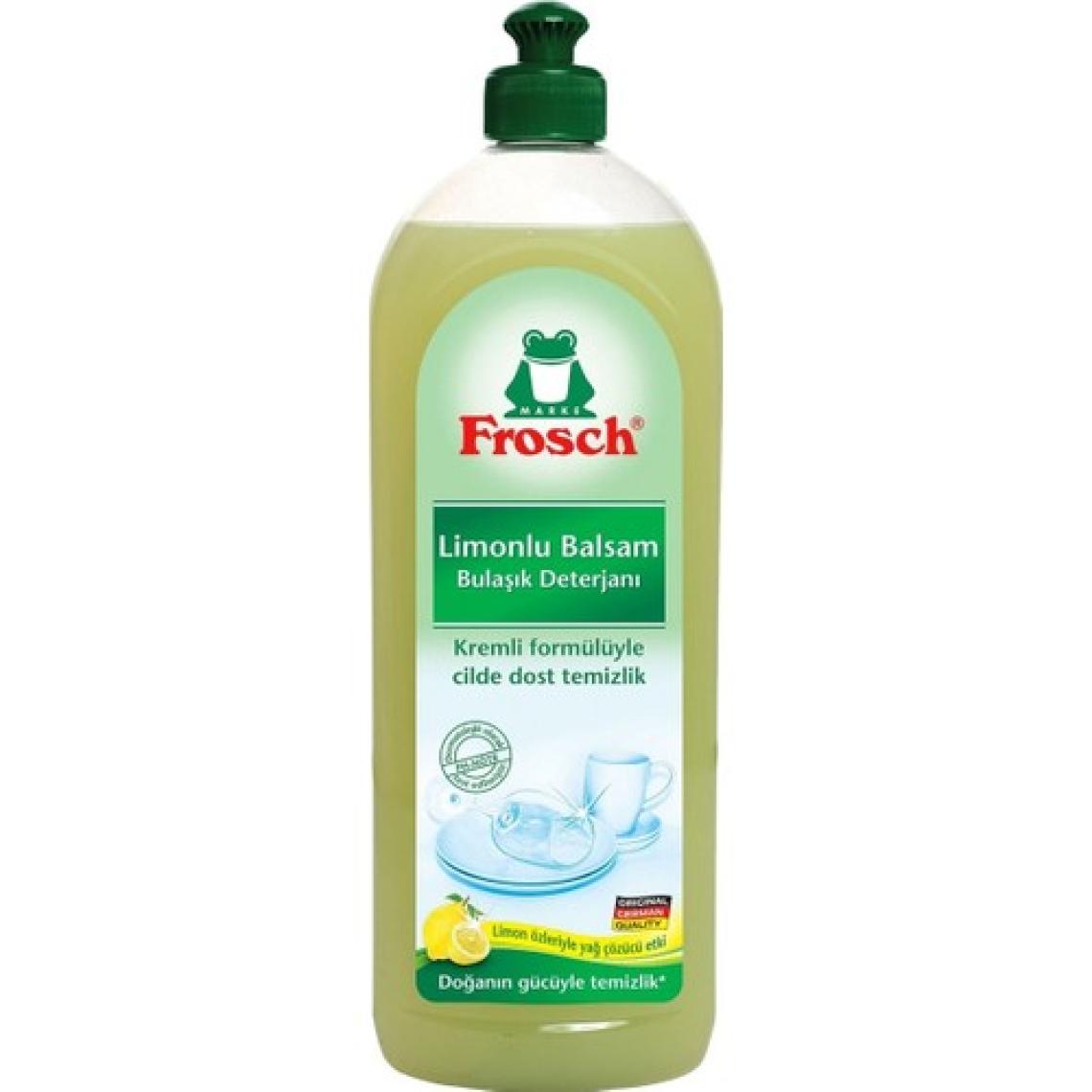 Frosch Limonlu Balsam Bulaşık Deterjanı 750 ml x 10 Ad