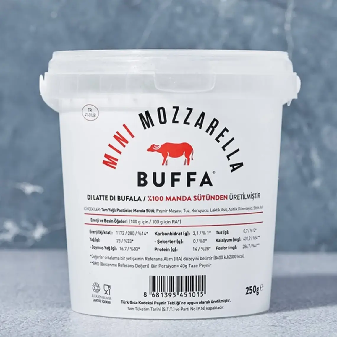 Buffa Tam Yağlı Taze Mini Mozzarella Peyniri 250 gr